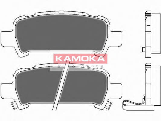 Kamoka JQ1012666 Rear disc brake pads, set JQ1012666