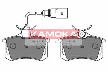 Kamoka JQ1012962 Brake Pad Set, disc brake JQ1012962