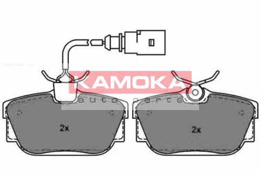 Kamoka JQ1012964 Rear disc brake pads, set JQ1012964