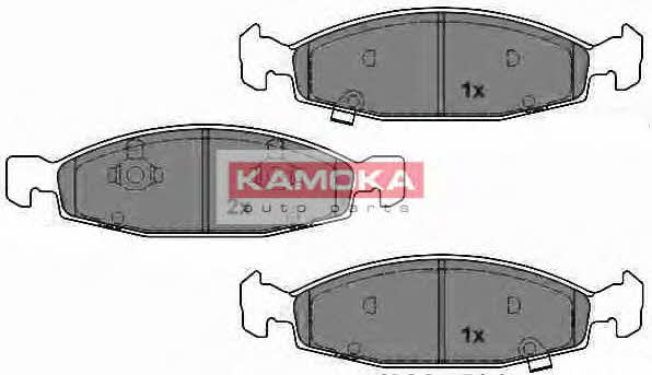 Kamoka JQ1013046 Brake Pad Set, disc brake JQ1013046