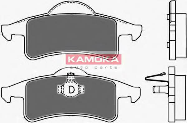 Kamoka JQ1013048 Rear disc brake pads, set JQ1013048
