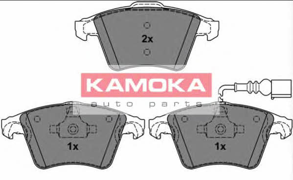 Kamoka JQ1013286 Front disc brake pads, set JQ1013286