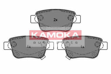 Kamoka JQ1013298 Rear disc brake pads, set JQ1013298