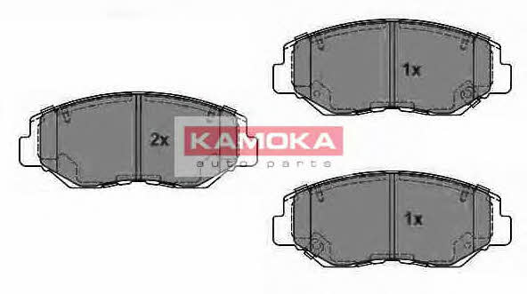 Kamoka JQ1013316 Front disc brake pads, set JQ1013316