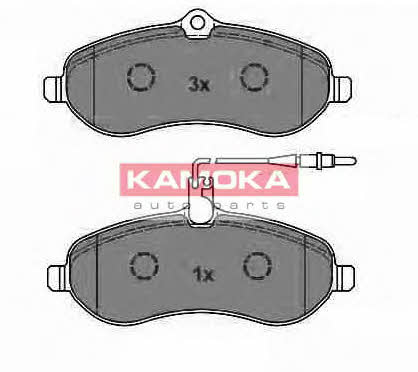 Kamoka JQ1013542 Front disc brake pads, set JQ1013542