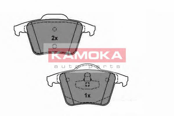 Kamoka JQ1013564 Rear disc brake pads, set JQ1013564