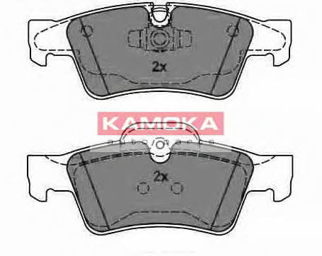 Kamoka JQ1013662 Rear disc brake pads, set JQ1013662