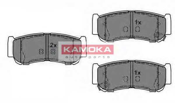 Kamoka JQ1013820 Rear disc brake pads, set JQ1013820