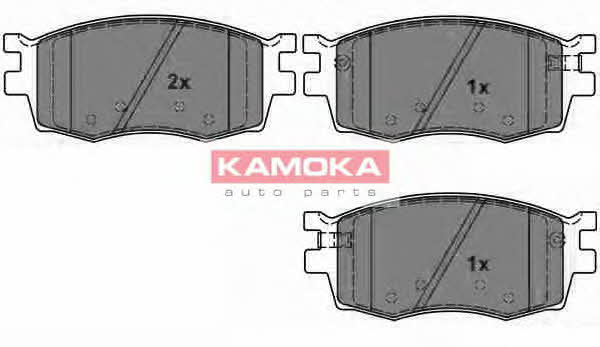 Kamoka JQ1013910 Front disc brake pads, set JQ1013910