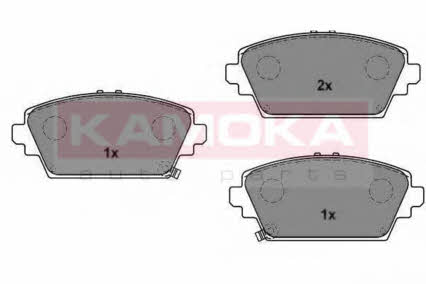 Kamoka JQ1016372 Brake Pad Set, disc brake JQ1016372