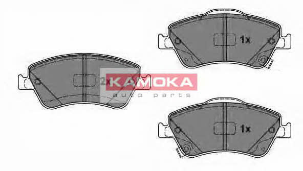 Kamoka JQ1018092 Front disc brake pads, set JQ1018092