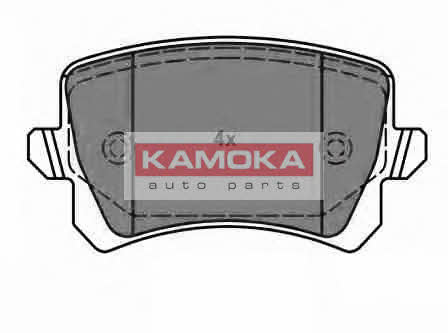 Kamoka JQ1018116 Rear disc brake pads, set JQ1018116