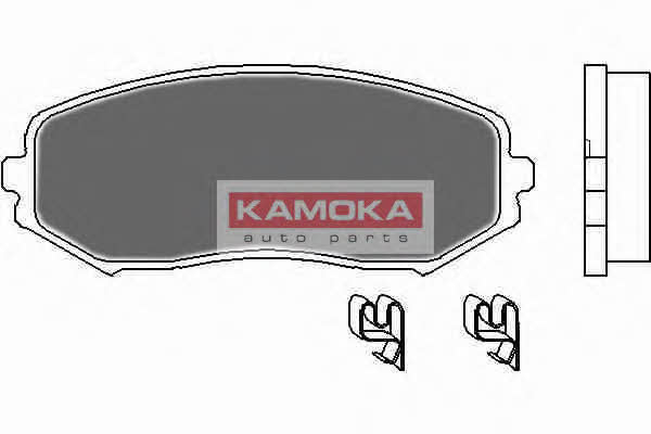 Kamoka JQ1018120 Front disc brake pads, set JQ1018120
