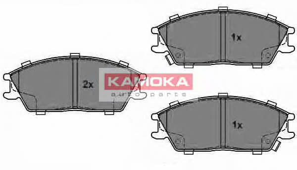 Kamoka JQ1018152 Brake Pad Set, disc brake JQ1018152