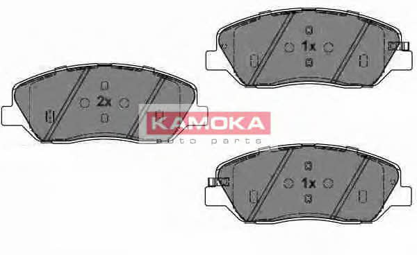 Kamoka JQ1018222 Front disc brake pads, set JQ1018222