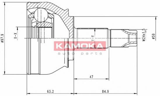 6692 Kamoka CV joint