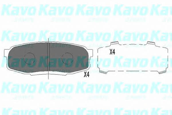 Front disc brake pads, set Kavo parts KBP-9099
