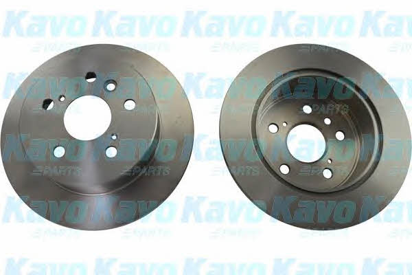 Rear brake disc, non-ventilated Kavo parts BR-9507