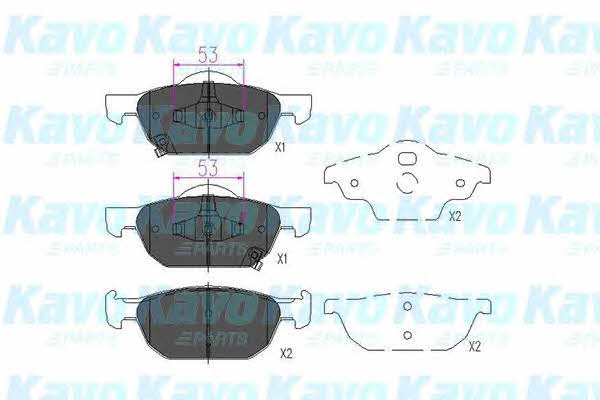 Buy Kavo parts KBP-2043 at a low price in United Arab Emirates!