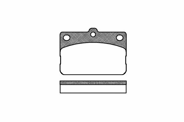 Kawe 0092 00 Brake Pad Set, disc brake 009200