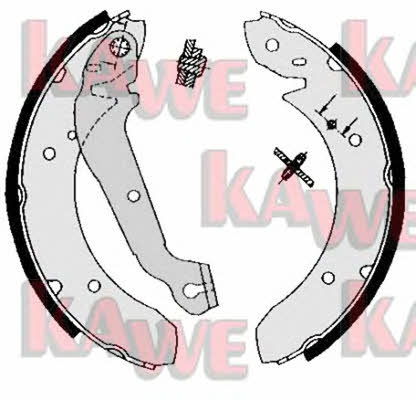 Kawe 01360 Brake shoe set 01360