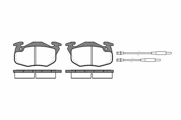 Kawe 0192 34 Brake Pad Set, disc brake 019234