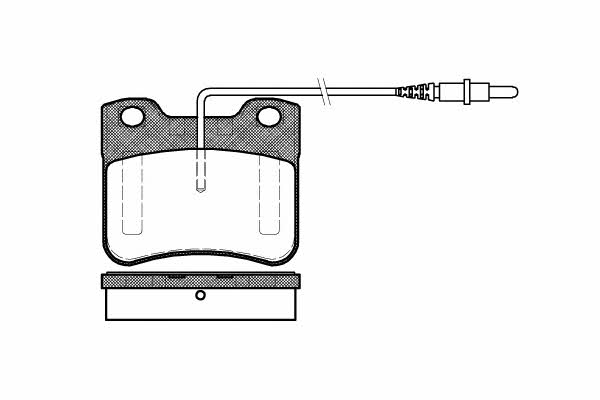 Kawe 0247 24 Brake Pad Set, disc brake 024724