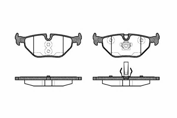 Kawe 0265 40 Brake Pad Set, disc brake 026540