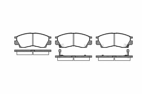 Kawe 0290 02 Brake Pad Set, disc brake 029002