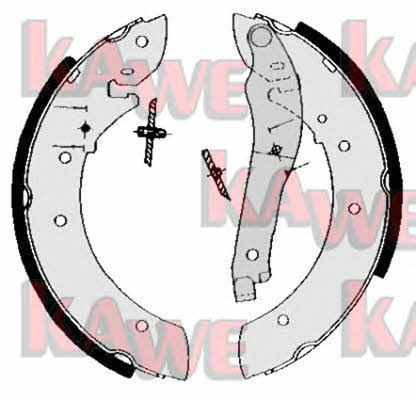 Kawe 04740 Brake shoe set 04740