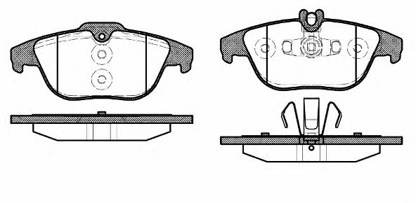 Kawe 1305 20 Brake Pad Set, disc brake 130520