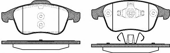 Kawe 1350 00 Brake Pad Set, disc brake 135000