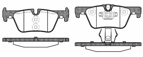 Kawe 1476 00 Brake Pad Set, disc brake 147600