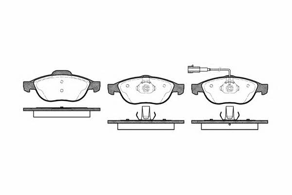 Kawe 0660 11 Brake Pad Set, disc brake 066011