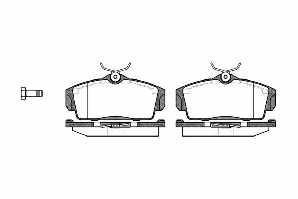 Kawe 0704 00 Brake Pad Set, disc brake 070400