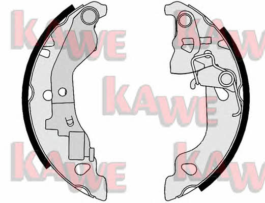 Kawe 07680 Brake shoe set 07680