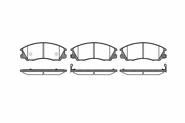 Kawe 0771 32 Brake Pad Set, disc brake 077132