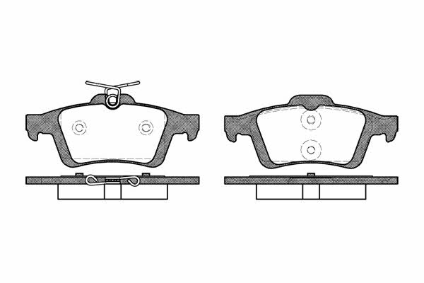 Kawe 0842 30 Brake Pad Set, disc brake 084230