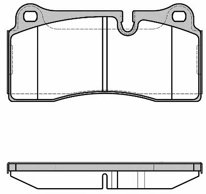 Kawe 0983 40 Brake Pad Set, disc brake 098340