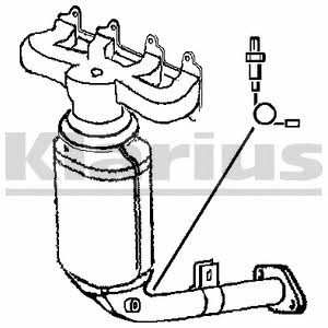 Klarius 322517 Catalytic Converter 322517