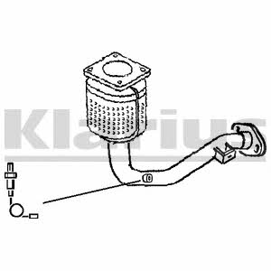 Klarius 322529 Catalytic Converter 322529