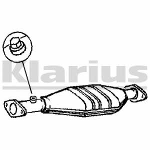 Klarius 311049 Catalytic Converter 311049