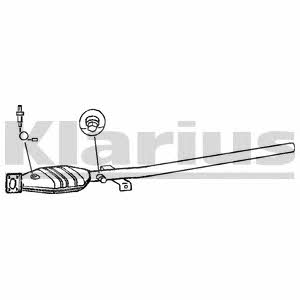 Klarius 311161 Catalytic Converter 311161