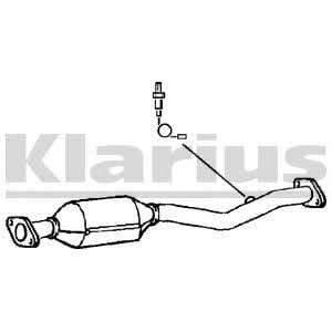 Klarius 311395 Catalytic Converter 311395