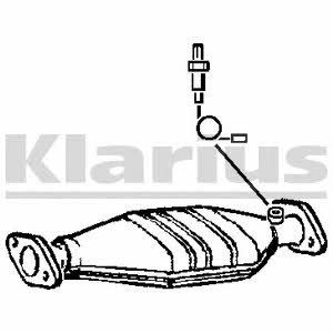 Klarius 311799 Catalytic Converter 311799