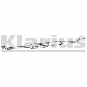 Klarius 311825 Catalytic Converter 311825