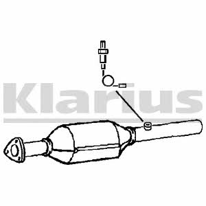 Klarius 311898 Catalytic Converter 311898