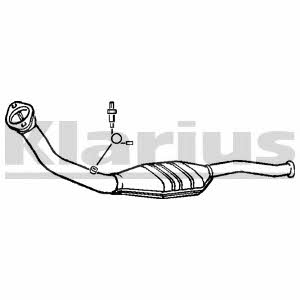 Klarius 321001 Catalytic Converter 321001