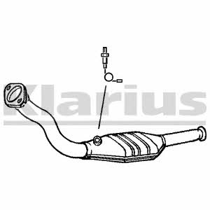 Klarius 321250 Catalytic Converter 321250