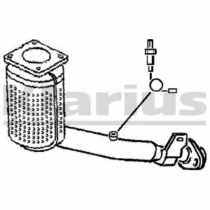 Klarius 321428 Catalytic Converter 321428